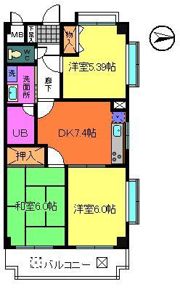 K.1stの間取り画像