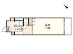 ラフィネ東雲の間取り画像