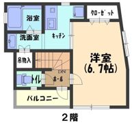 オーパスワンの間取り画像