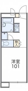 レオパレススペースシャトルの間取り画像