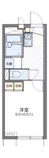 レオパレス江尻台の間取り画像