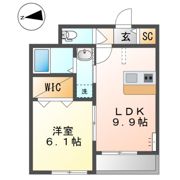 セカンド クリスタル．の間取り画像