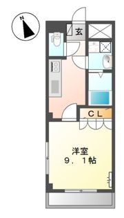 ドリーム菊名の間取り画像