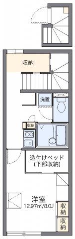 レオパレスプレミアム コートⅠの間取り画像