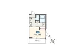 MELDIA新座Ⅱの間取り画像