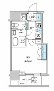 ベルシード中板橋の間取り画像