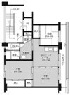 ビレッジハウス学文路1号棟の間取り画像