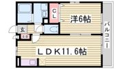 リビングⅠの間取り画像