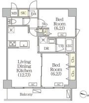 ORSUS志村坂上の間取り画像