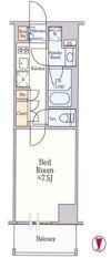クレストコート清澄白河の間取り画像