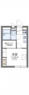 レオパレスコスモの間取り画像