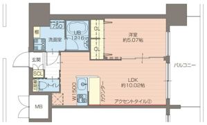 プレジオ都島ASIANの間取り画像