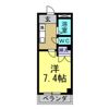 メルベーユHAJIの間取り画像