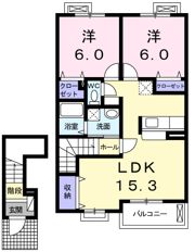 クレメントの間取り画像