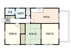 メゾンタカキ B棟の間取り画像