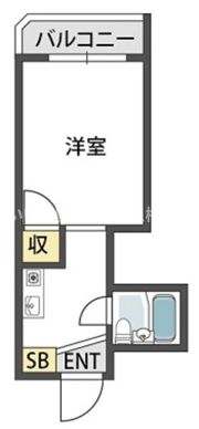 ハッピーハイムの間取り画像