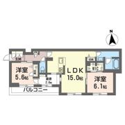 エクラシエの間取り画像