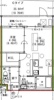 LEI洛東の間取り画像