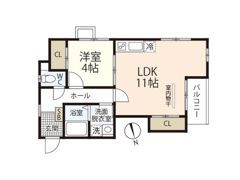 ココメゾンの間取り画像