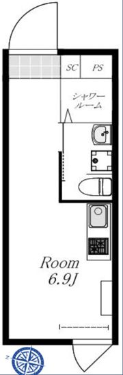 ルレーブ南千住の間取り画像