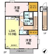 グランモア北浜の間取り画像