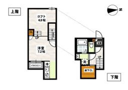 ADC高島駅東の間取り画像
