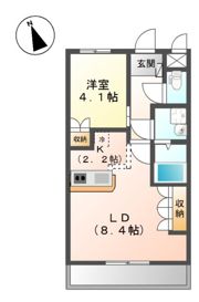 明和マンションⅡの間取り画像