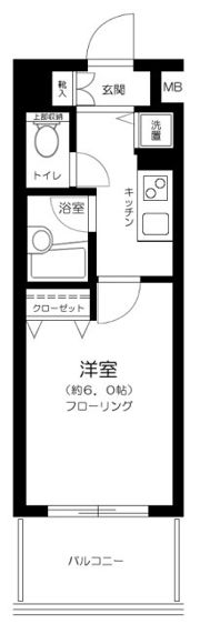 アヴァンツァーレ新宿ピアチェーレの間取り画像