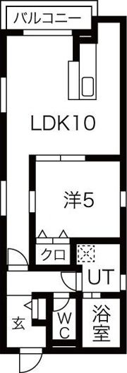 カームタイム吹上の間取り画像