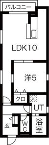 カームタイム吹上の間取り画像