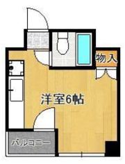 ウエストビルの間取り画像