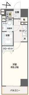 AXAS東京イーストガーデンの間取り画像
