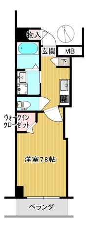 レーヴエスチュエールⅦの間取り画像