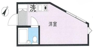 山野ハイツの間取り画像