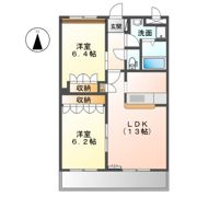 グリーンヒルズの間取り画像