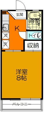 メゾンワキヤの間取り画像