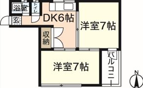 Calm十日市の間取り画像