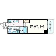 プレサンス梅田東ベータの間取り画像