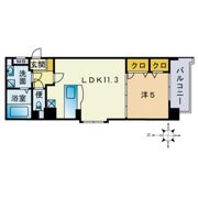 リバーランド姪浜の間取り画像