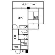 ホワイトハイツカドタの間取り画像