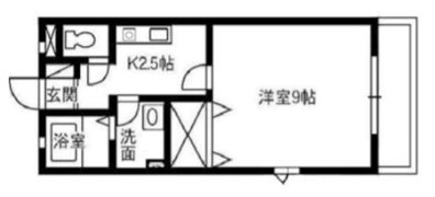 ボヌールの間取り画像