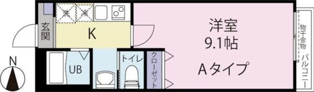 キャメル足立入谷の間取り画像