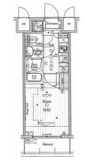 リライア吉野町Ⅲの間取り画像