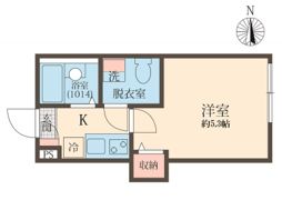 キャトル梅屋敷の間取り画像