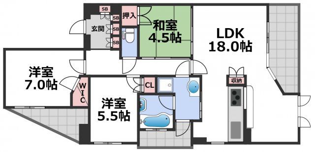 間取図
