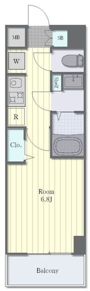 グランカーサ行徳の間取り画像