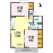 ロイヤルコート円座 C棟の間取り画像