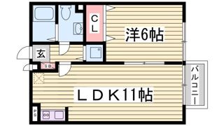 ラーゼンヴィラⅡ棟の間取り画像