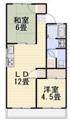 コーポラス高島新屋敷の間取り画像