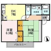 プランドール南楠葉 A棟の間取り画像